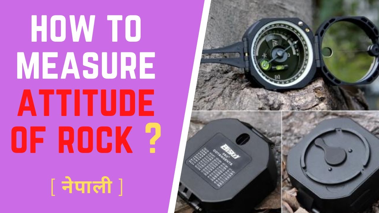 How to measure Alltitude(Dip direction & Dip amount) of rock bed. |नेपालीमा |