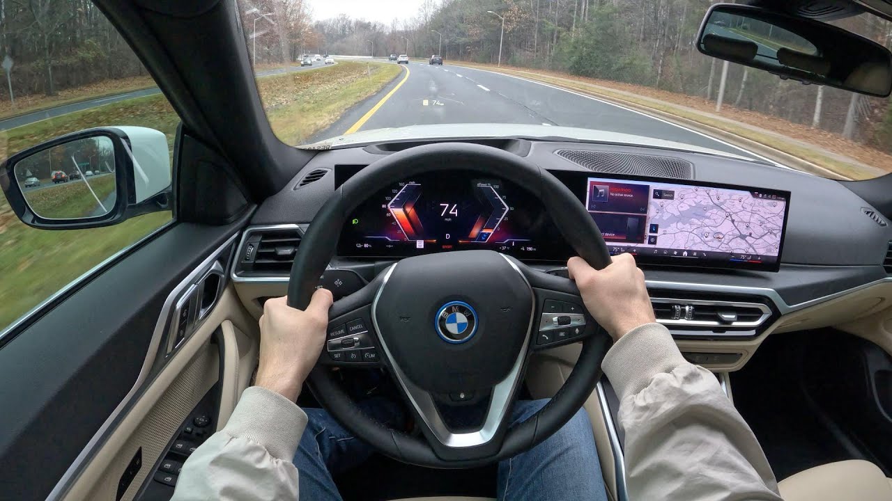 2024 BMW i4 xDrive40 - POV Test Drive