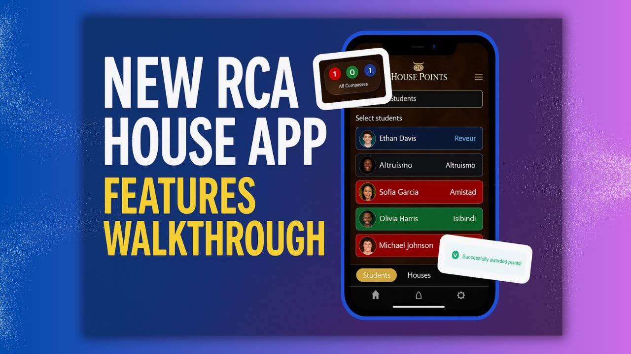 New RCA House App Features Walkthrough!