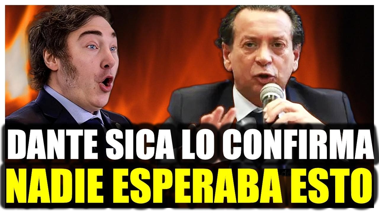 DANTE SICA lanz&oacute; BOMBAZO ECON&Oacute;MICO: LA ECONOM&Iacute;A ARGENTINA CRECE y ALGUNOS SECTORES VUELAN
