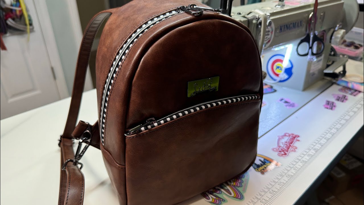 No longer live: Saturday night sew making the Park Mini Backpack from Rosie & David