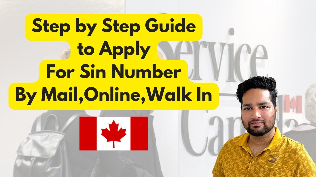 How to Apply for Your SIN Number in Canada | Online, By Mail, or In-Person | Complete Guide in Hindi