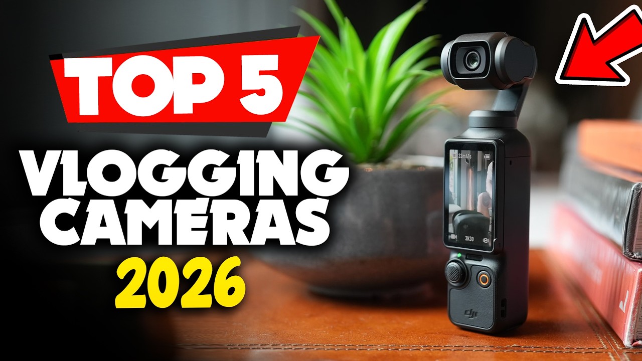 Top 5 Vlogging Cameras of 2026 (Watch Before You Buy One)