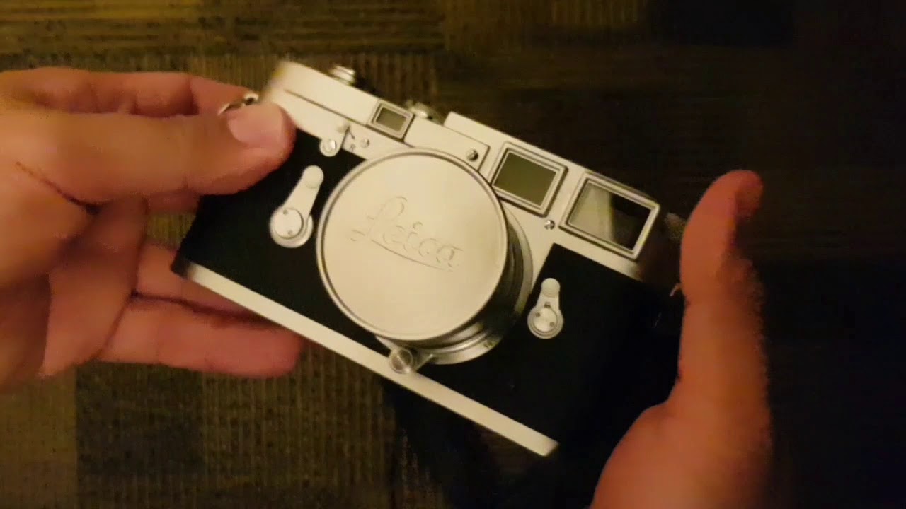 Leica M3 DS Film Unloading
