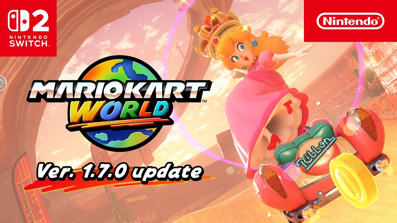 Mario Kart World &ndash; Ver.1.7.0 update, out now! (Nintendo Switch 2)