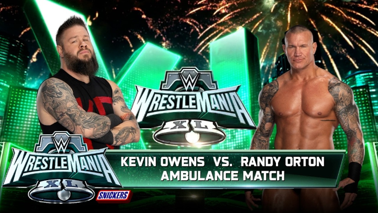 Kevin Owens vs Randy Orton Ambulance Match wwe 2k26 gameplay