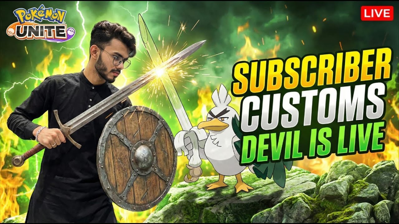 Subscriber Only Custom & Ranked #sirfetchd #pokemonUNITE #buffs #nerfs #custom #ranked