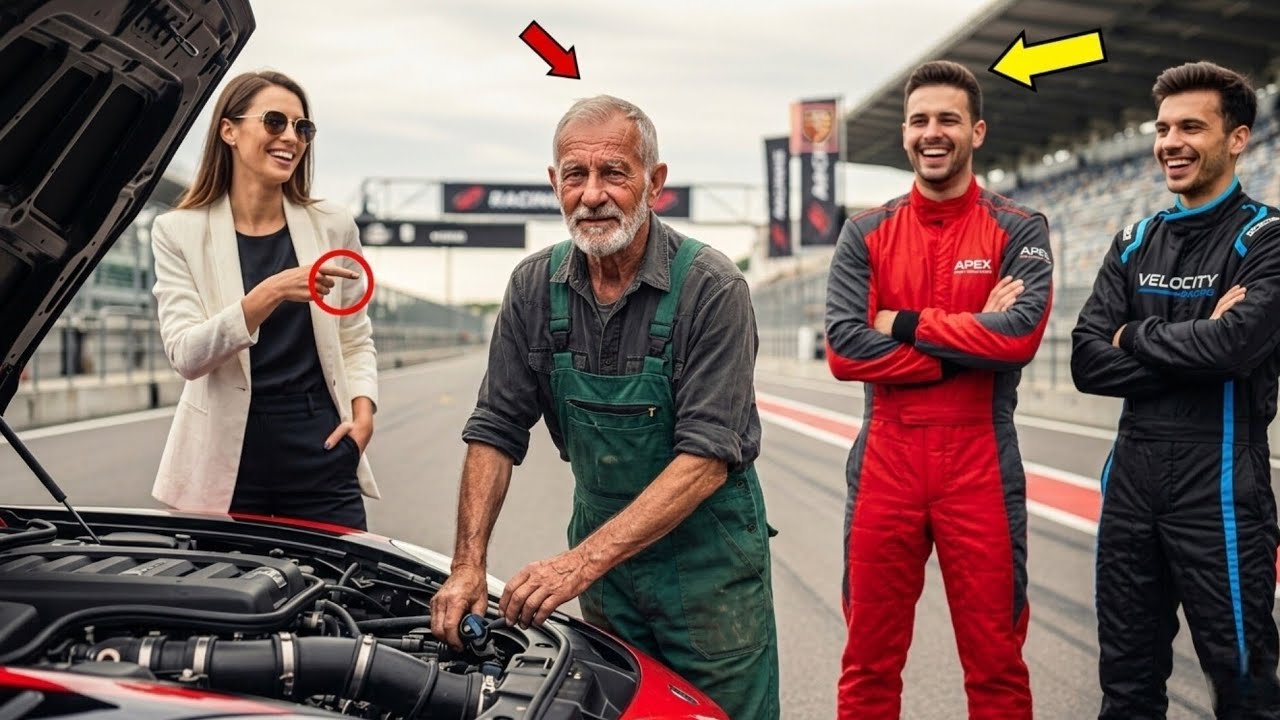 Sie lachten über den alten Mechaniker