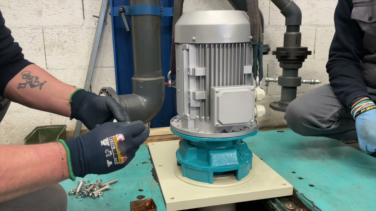K2 KGK | Comment assembler le moteur à la pompe verticale ARGAL