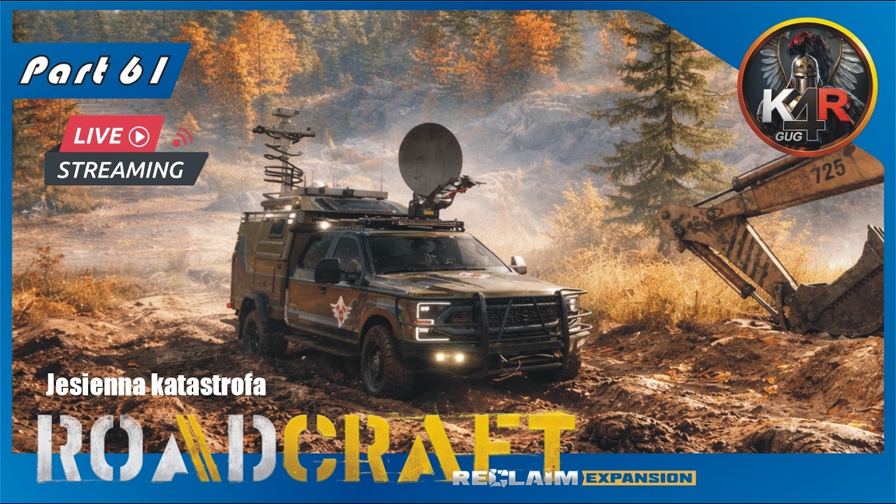 RoadCraft #61 🚧 Jesienna Katastrofa - Reclaim expansion \ LiveOn PL