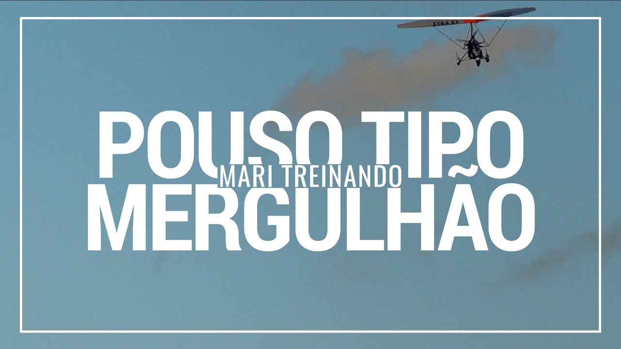 Voo de Instrução Trike Ícaros | Mari Treinando Pouso de Emergência