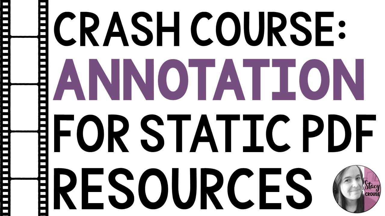 Crash Course Annotating PDFs