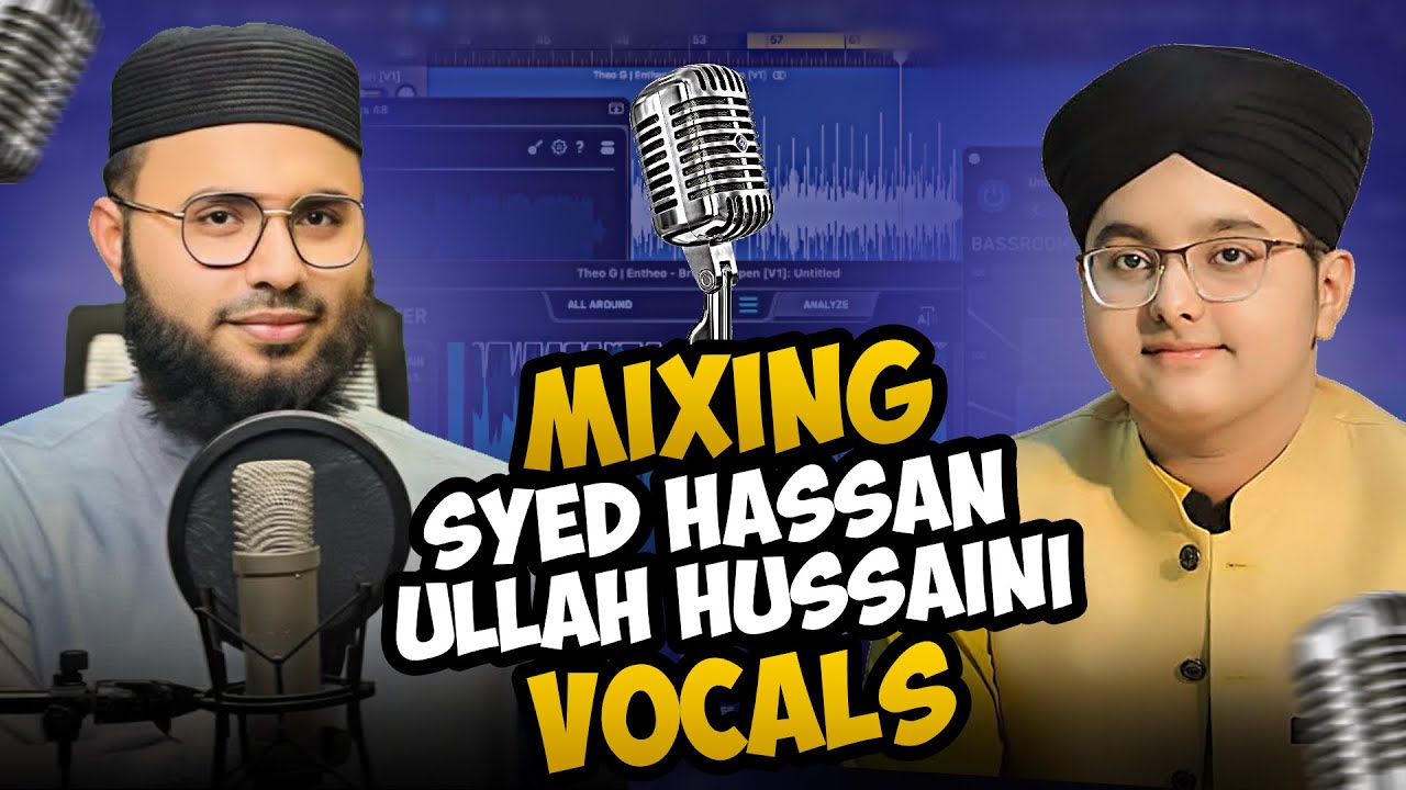 Naat Mixing of Syed Hassan Ullah Hussaini - Naat Mixing Mastering in Cubase - JAQ Studio Vlogs