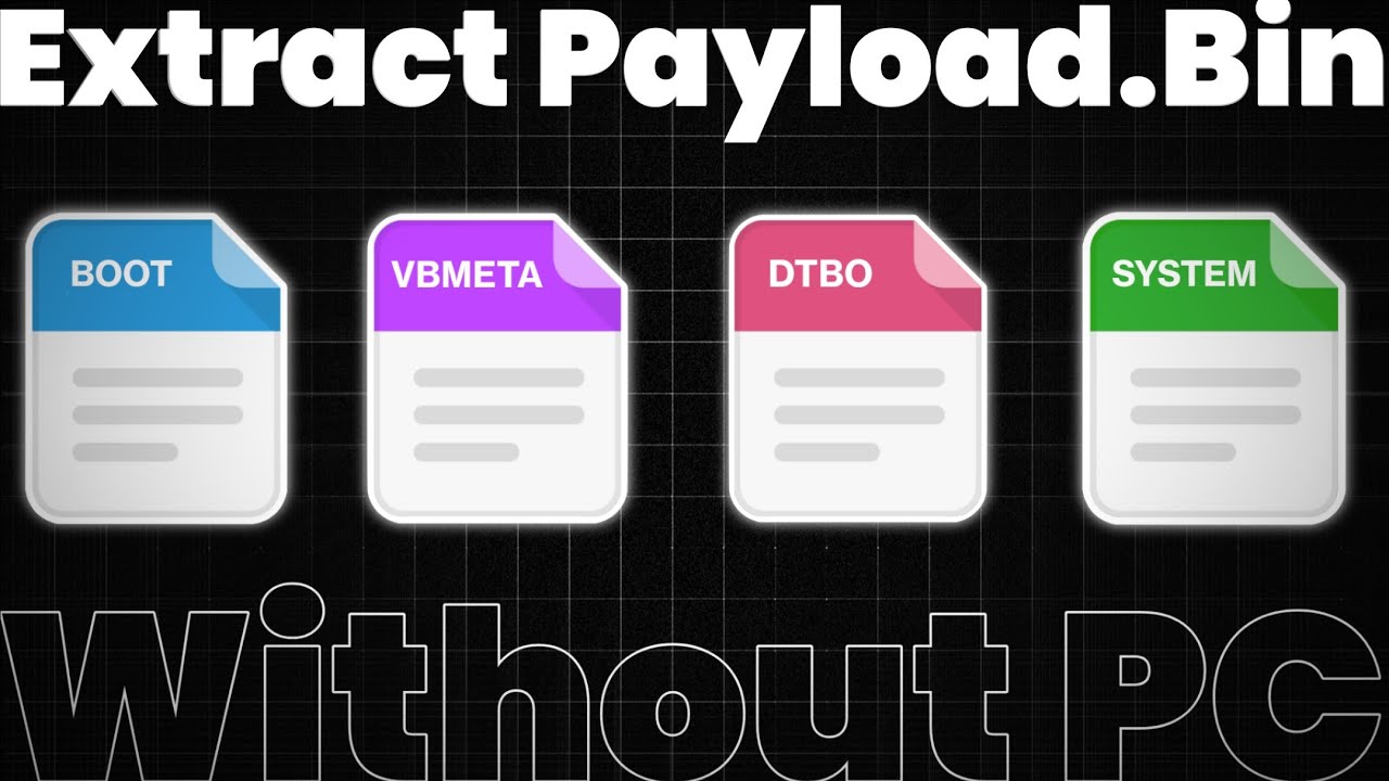 WITHOUT PC !!!! Extract .img files from Any ROMs | How to Extract payload.bin ?