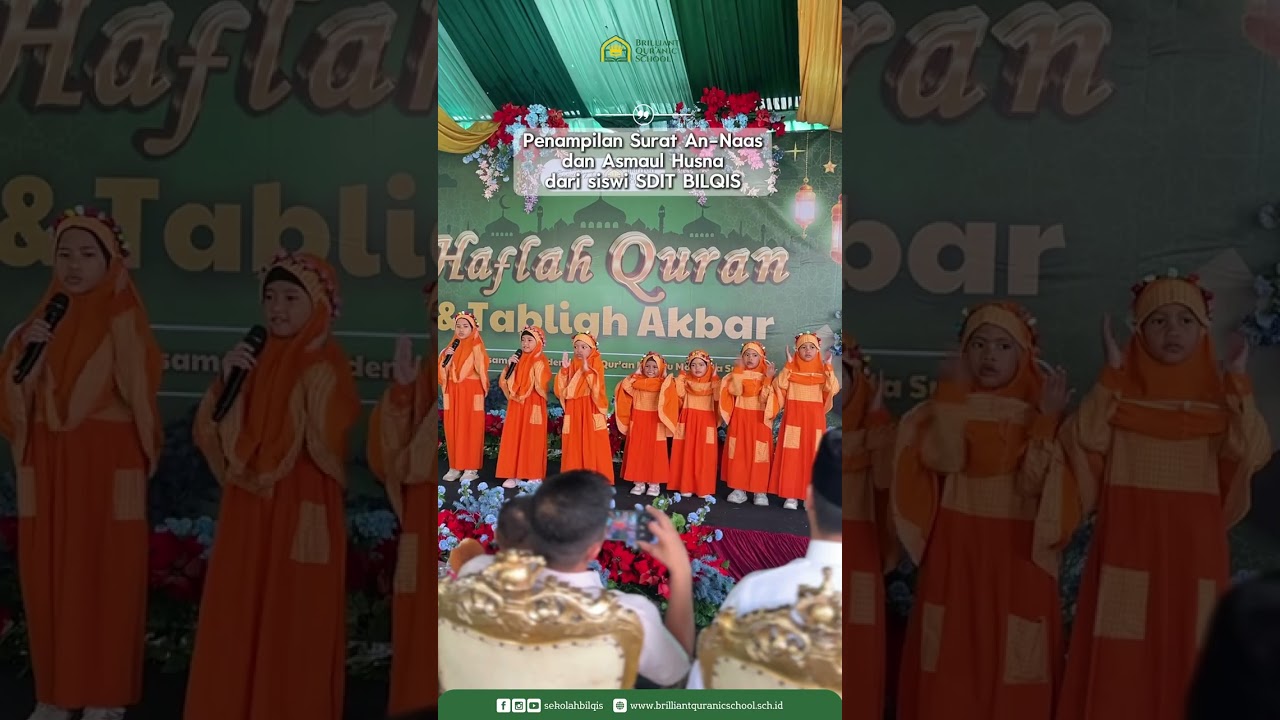 ✨Penampilan-penampilan di acara Haflah Qur'an & Santunan anak yatim!✨ 