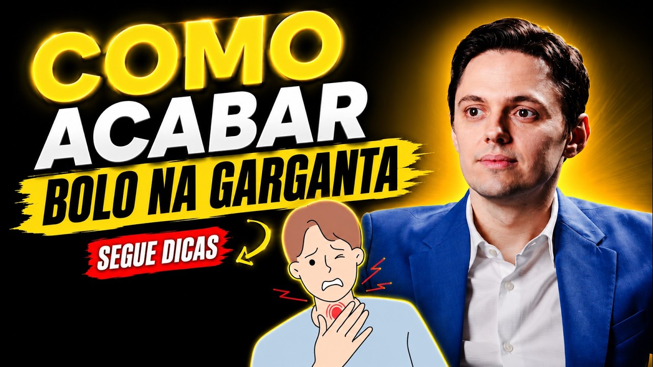 🛑 BOLO NA GARGANTA COMO TIRAR  ? [OTORRINO EXPLICA]