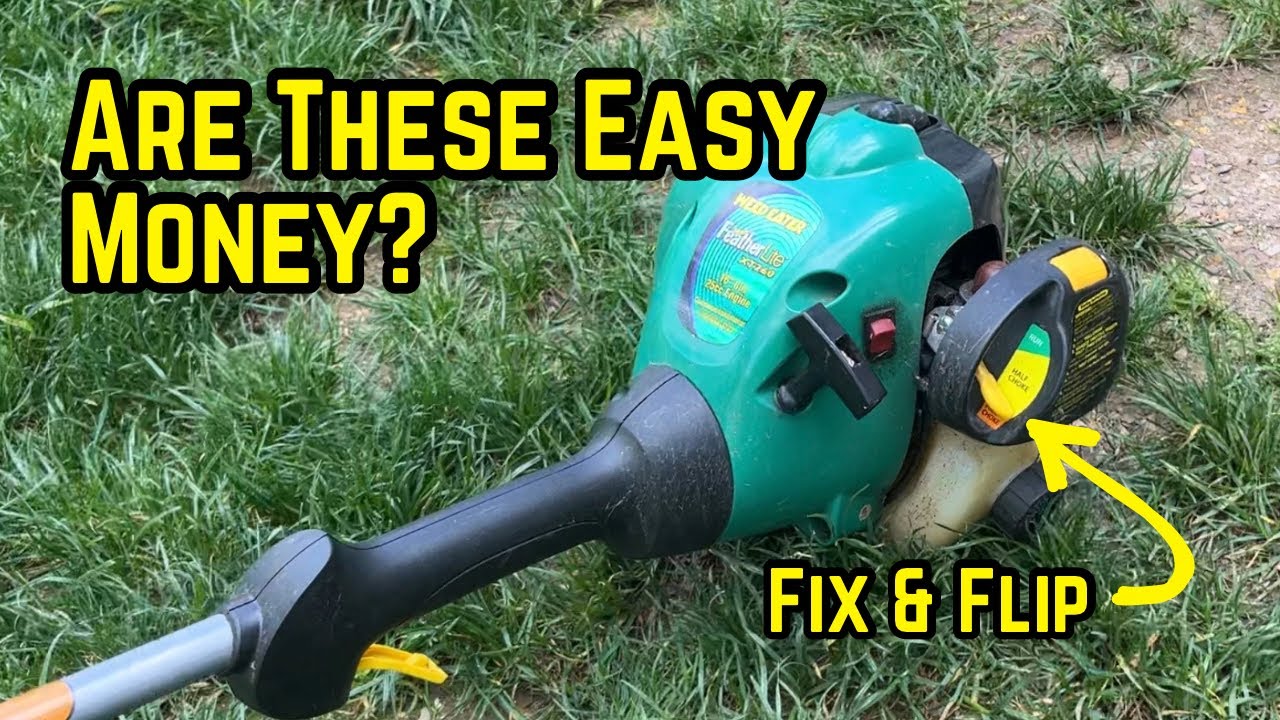 Fixing a $10 String Trimmer That Doesn&rsquo;t Start - WeedEater Featherlite XT260 25cc