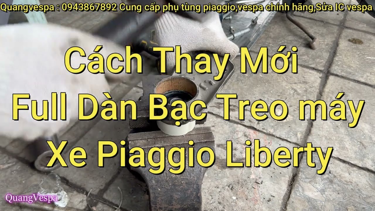 # 147 Trị Bệnh Rung lắc xe, vẩy lệch đuôi xe Trên các dòng piaggio liberty