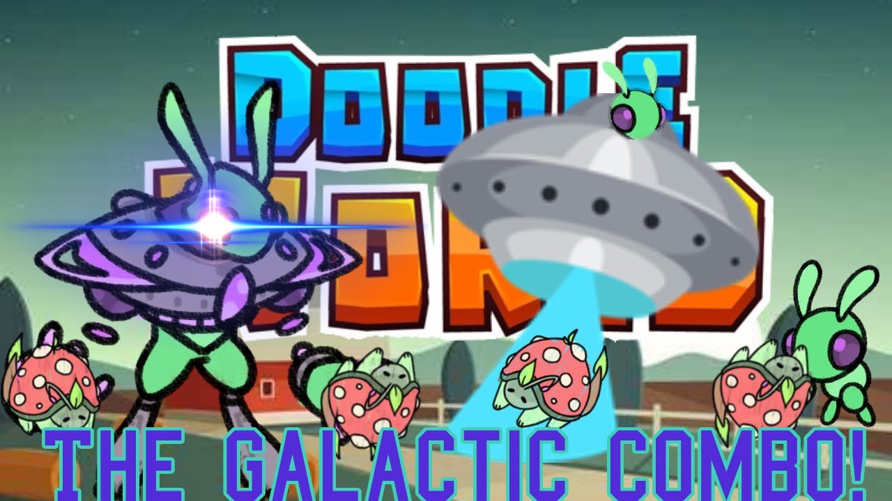 Celestian & Snortles Take ON THE GALAXY! Doodle World PvP Showcase 👽 🐢