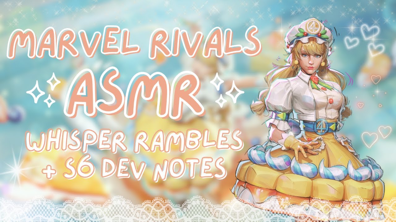 ASMR | invisible woman games! ❀ season 6 developer notes ❀ whispers (marvel rivals asmr ♡)