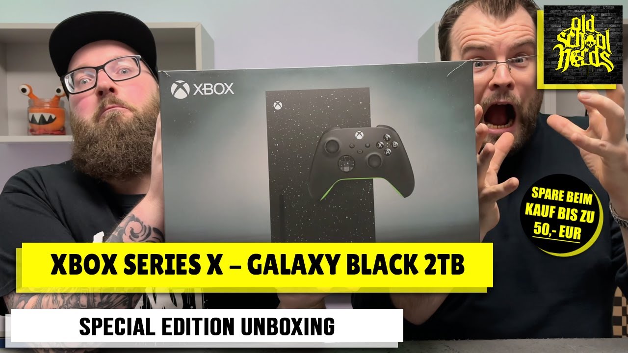 Xbox Series X Galaxy Black 2TB SSD - Special Edition Unboxing