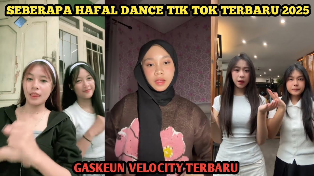 dance tiktok terbaru viral 2025 trend terbaru part 9 – seberapa hafal dance tiktok #dancetiktok 