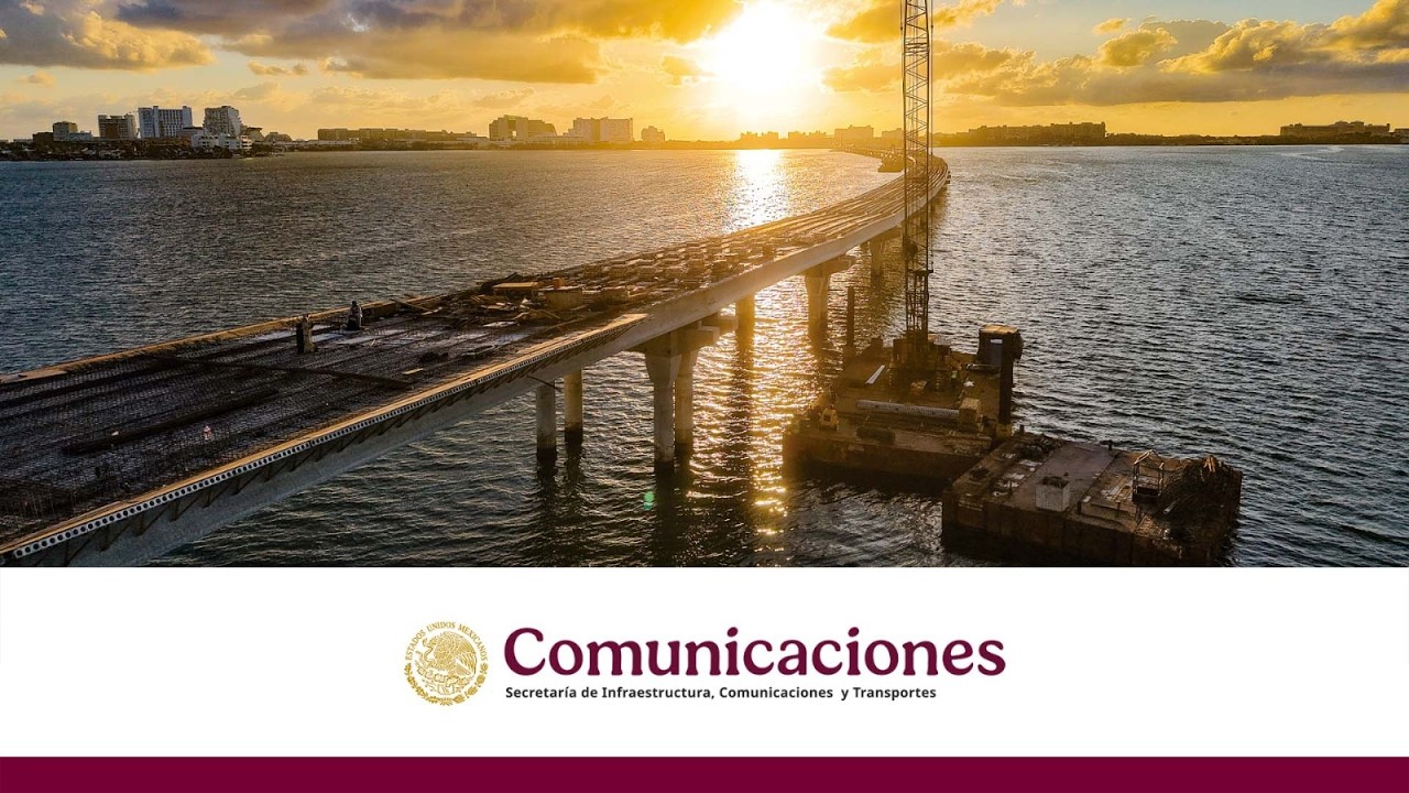 Avances en el Puente Vehicular Nichupté