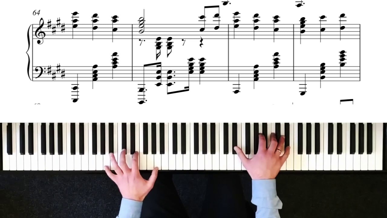 The First Noel - Advanced Piano Arrangement No. 1 - 66,500 pts