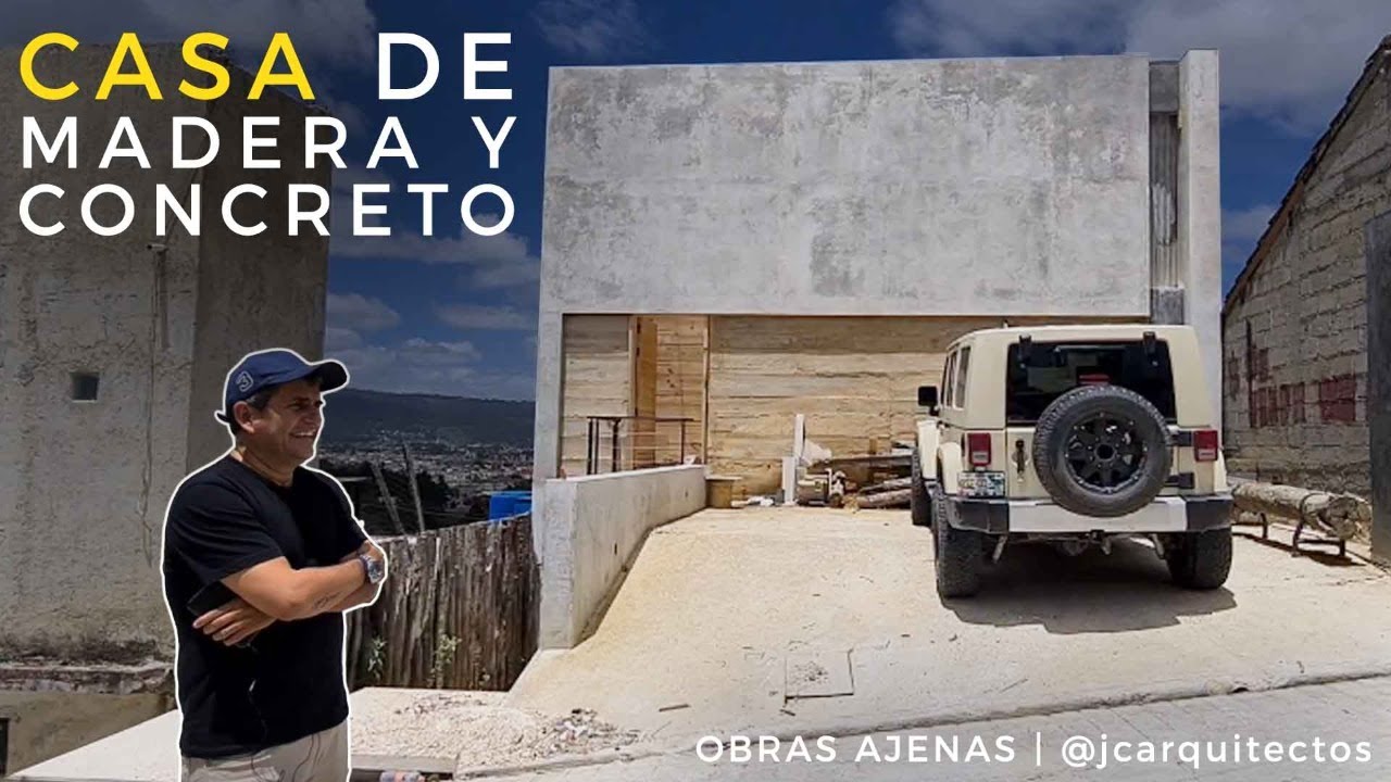 CASA DE CONCRETO Y MADERA | OBRAS AJENAS | jcarquitectos