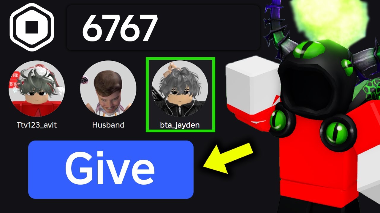 How To GIVE ROBUX To FRIENDS... (2026)