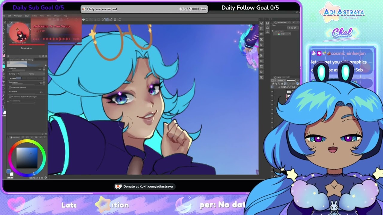 ✨working on loading screen art then mon hun stories c: ✨ (AdiAstraya) [01/05/2026]