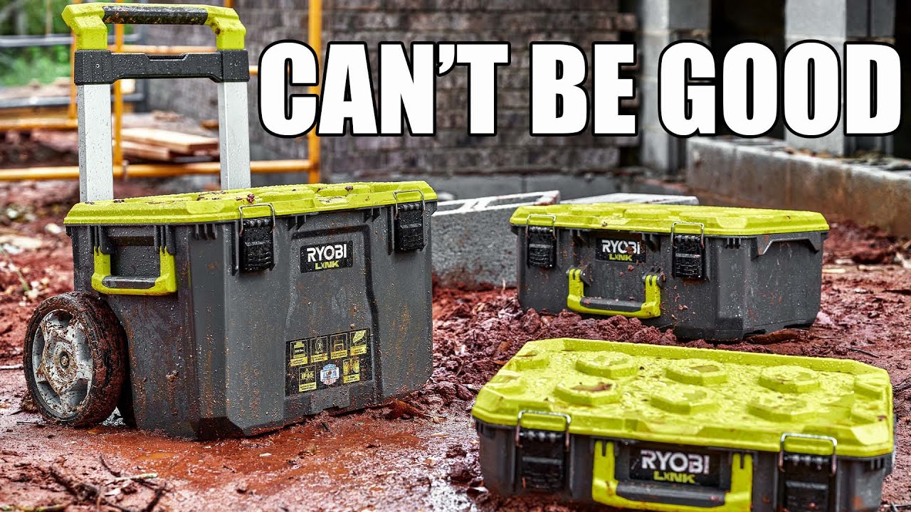 RYOBI LINK Modular Tool Storage System CAN’T BE THIS GOOD!