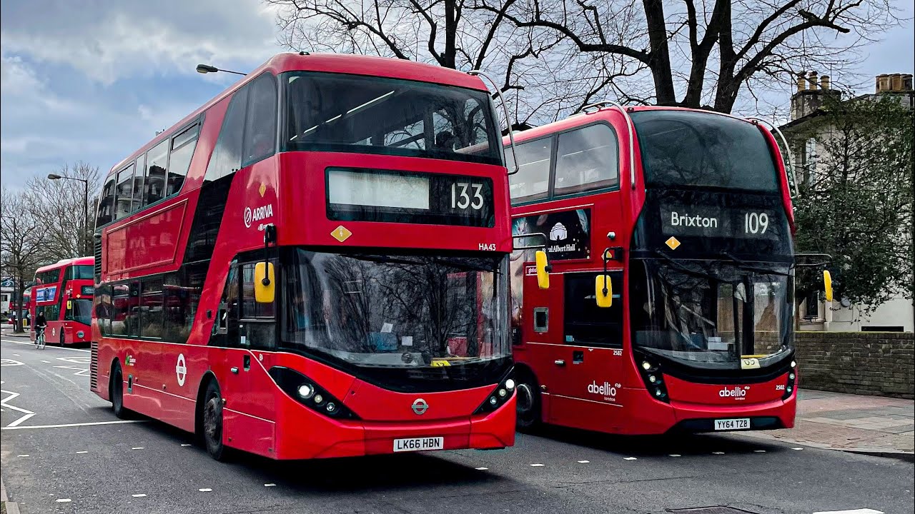 London Buses at Streatham Hill, Telford Avenue | 06/01/24
