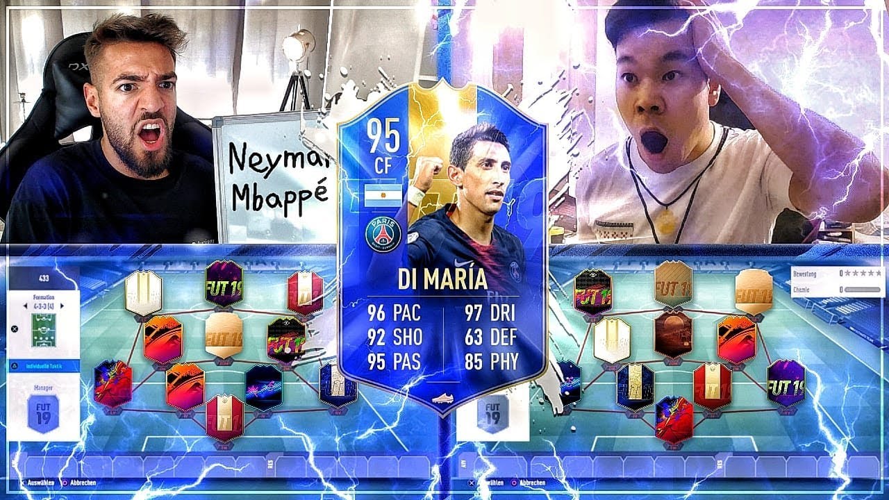 FIFA 19 TOTS DI MARIA SQUAD BUILDER BATTLE 🔥🔥