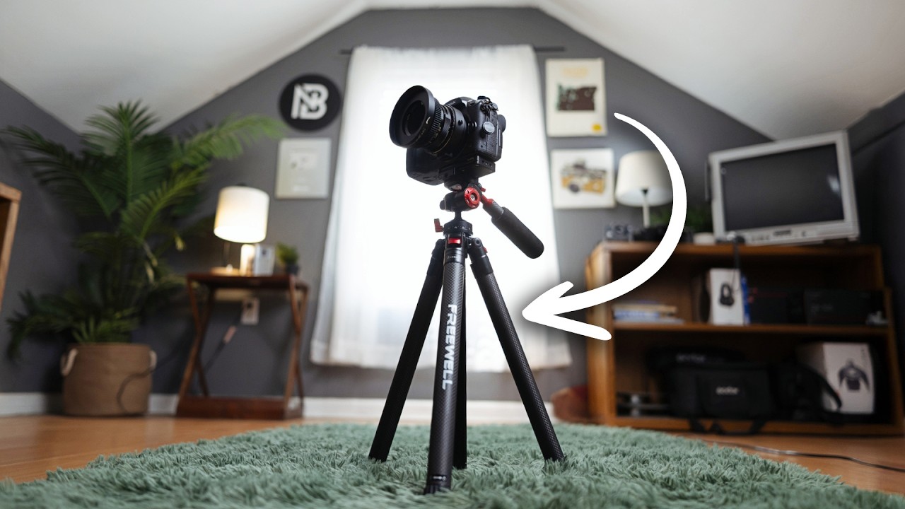 A compact tripod that's made for video shooters!