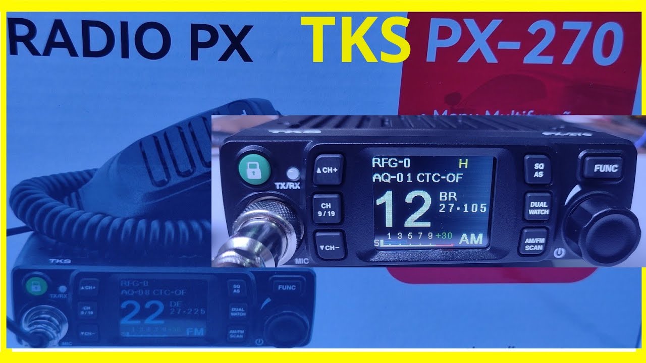 RADIO PX TKS PX-270 COMO REGULAR