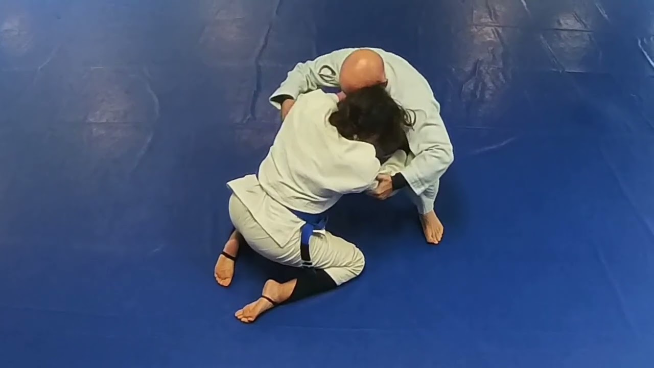 Nina and Peter Guard Pass Drilling