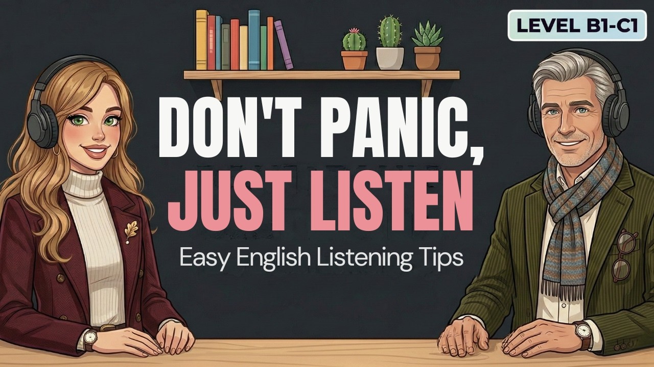 How to Stay Calm When You Don’t Understand a Word | English Podcast for Easy English Conversation