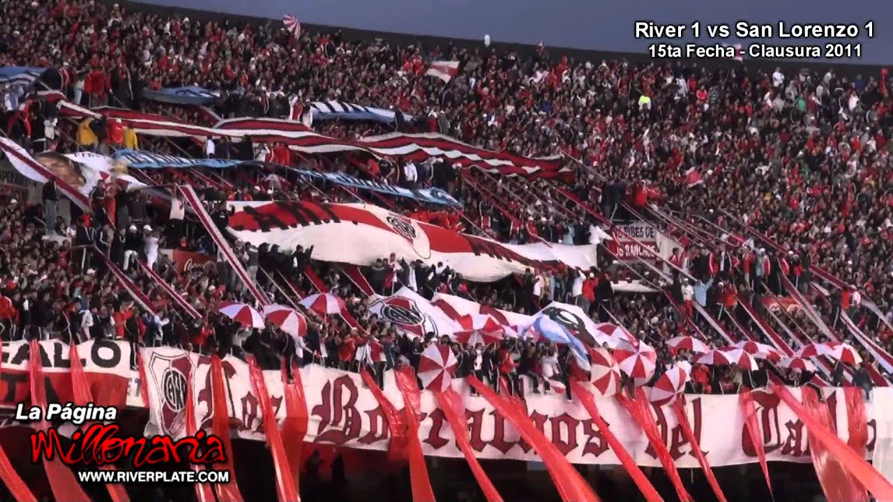 Porque a River lo quiero, lo vengo a alentar