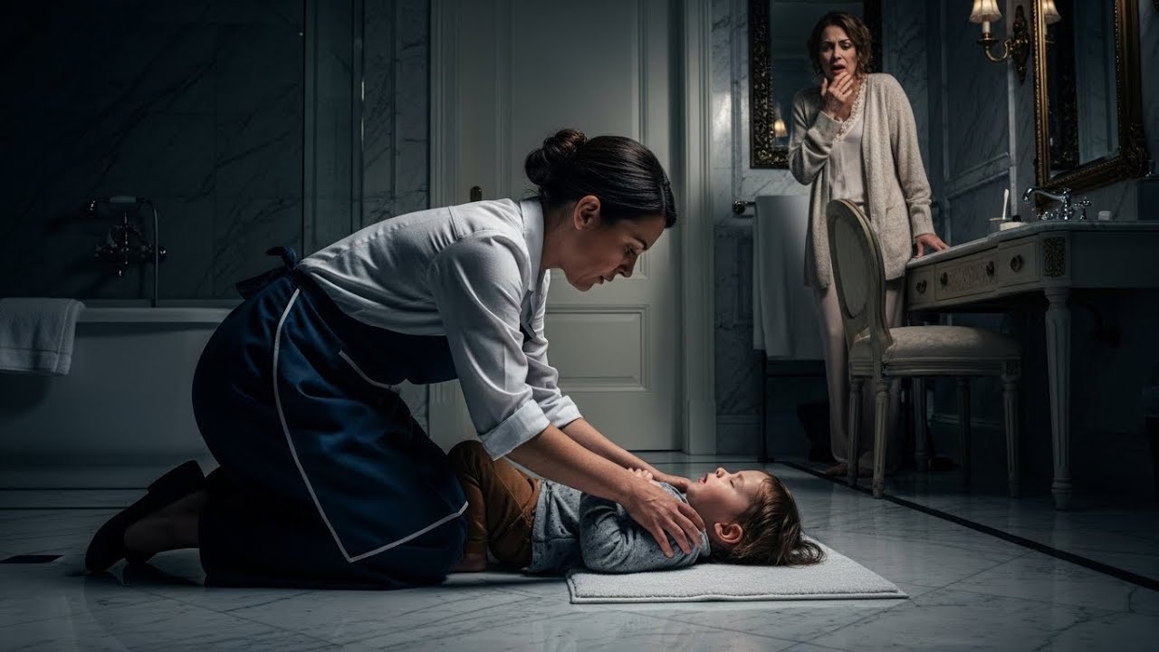 She spent 3 million on top doctors... until the new nanny noticed something in the bathroom