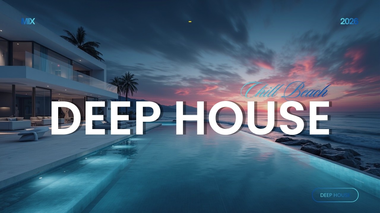 Роскошные вибрации Deep House 🏖️ Sunset Mix - Расслабляющие вибрации Beach House