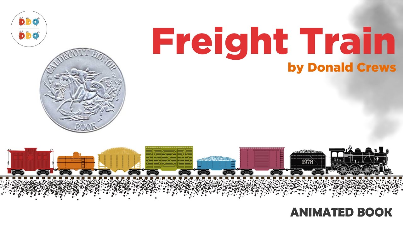 Freight Train by Donald Crews - animated children's book