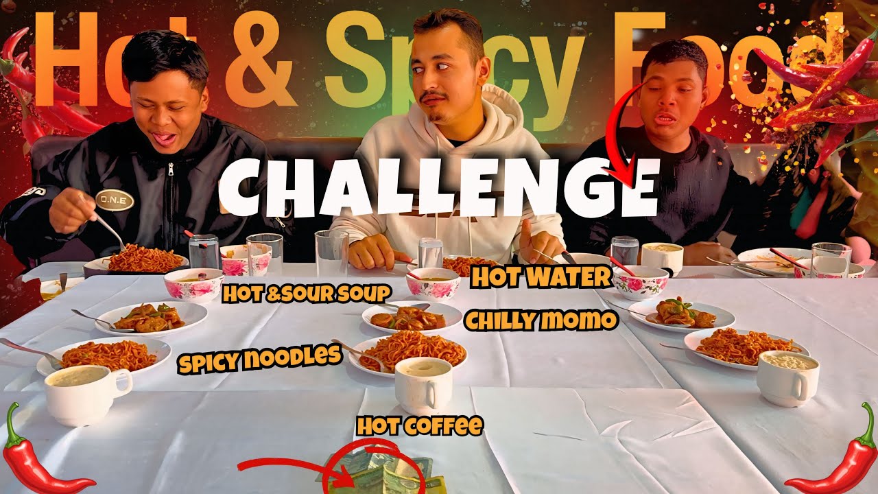 Челлендж с острой и пряной едой 🥵🌶️ || Забавное видео 😂