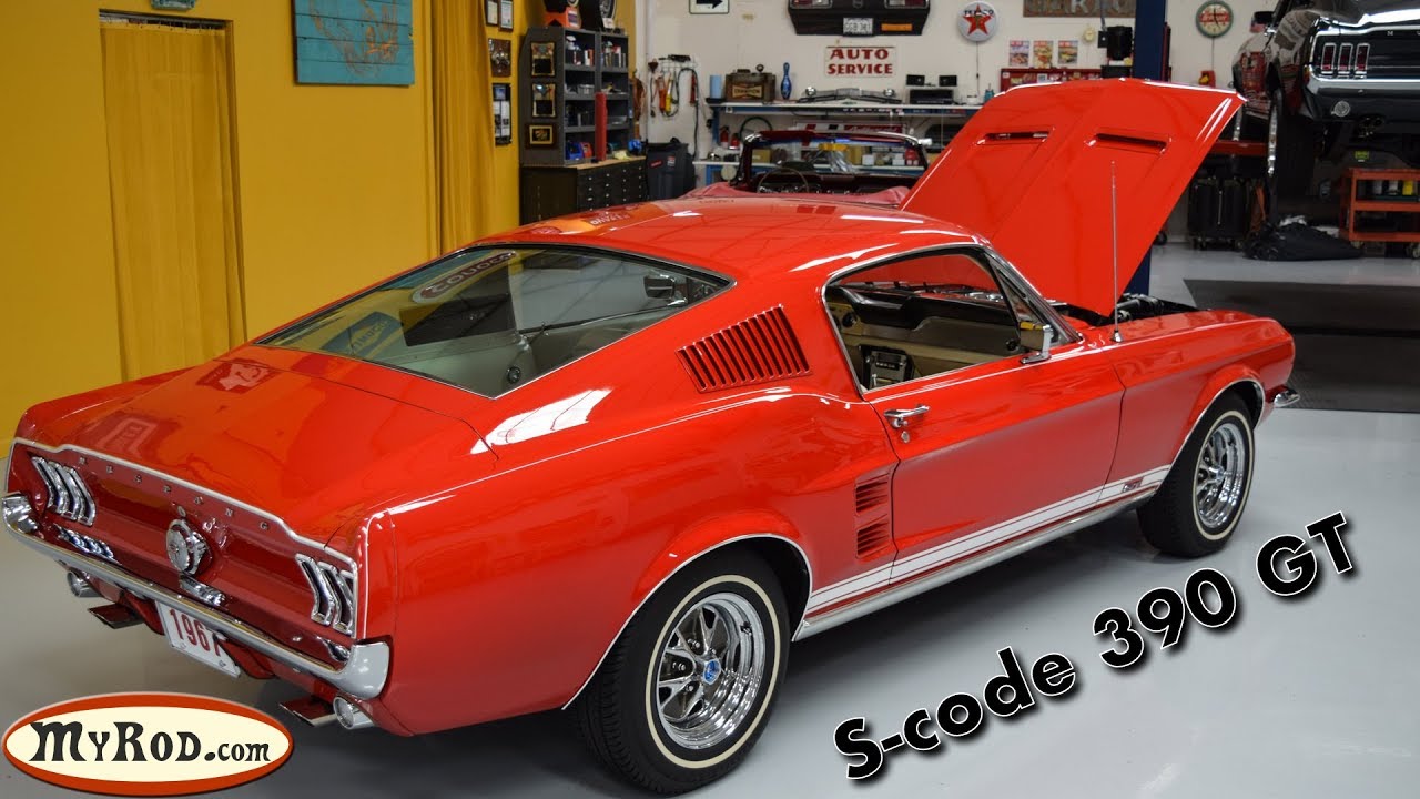 Mustang S-code 390 GT Fastback 1967 года - MyRod.com