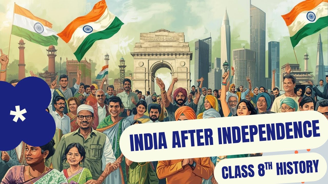 India After Independence: Building a Nation From Scratch | Class 8 History | Full Chapter Summary