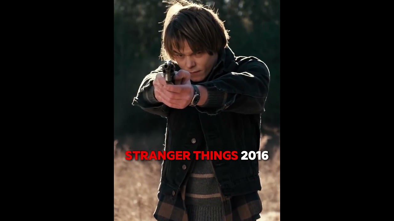 STRANGER THINGS 2024 VS 2016 #strangerthings #strangerthings4 #strangerthingsedit #strangerthings1