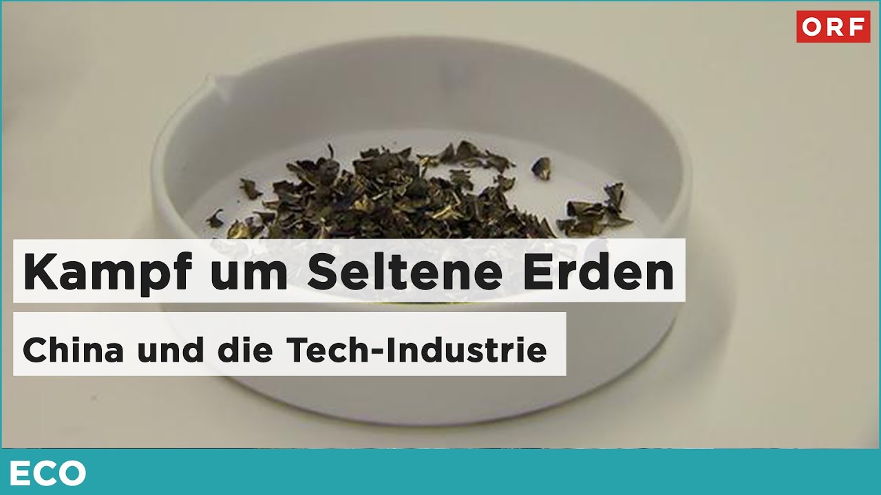 Kampf um Seltene Erden - wie China die weltweite Tech-Industrie am Gängelband hält | ECO 21.08.2025
