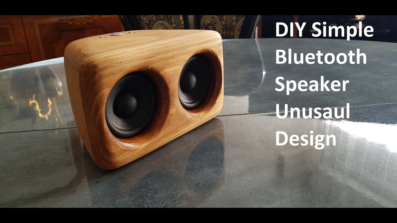 DIY Simple Bluetooth Speaker 2x3w amplifier + 2x15w speakers (BASS BOOST)
