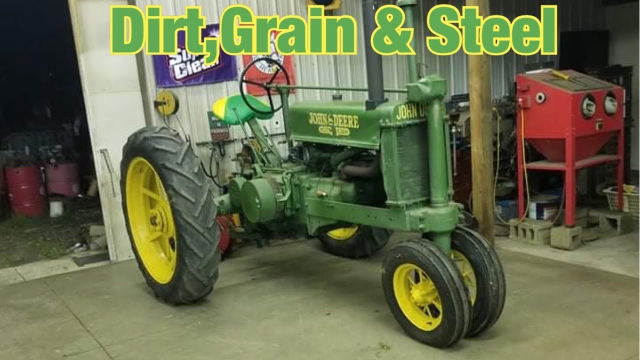 1936 John Deere A Two-Cylinder Head Install And Valve Adjustment video