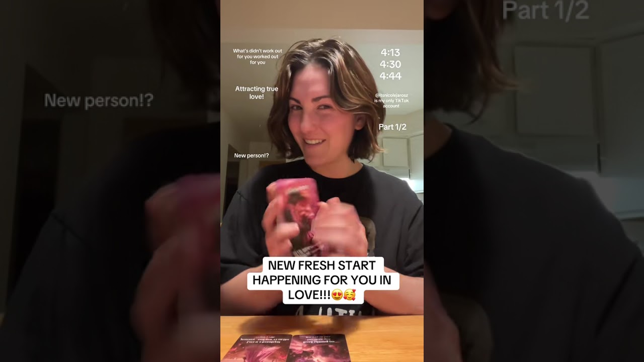NEW FRESH START HAPPENING FOR YOU IN LOVE😍🥰